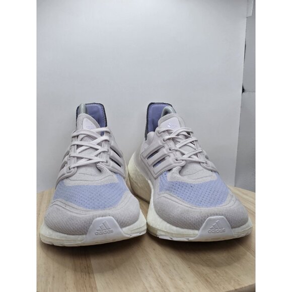 Adidas UltraBoost 21 Womens Size 9.5 Pink Purple Athletic Running Shoes Sneakers - Picture 2 of 11